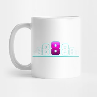 Number 8 Mug